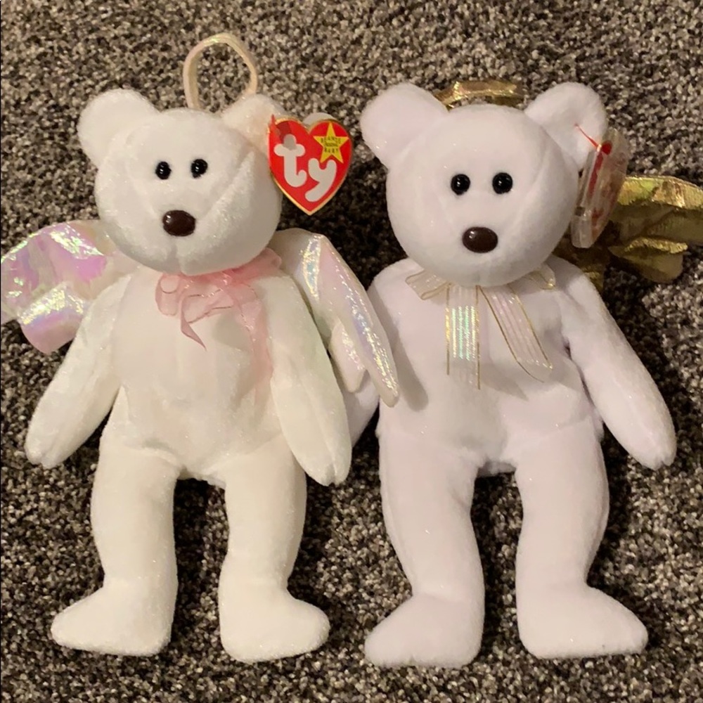Ty Beanie Babies Halo & Halo II